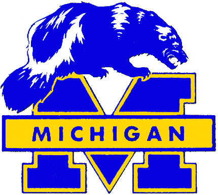 Michigan Wolverines 1979-1987 Primary Logo iron on transfers for clothing